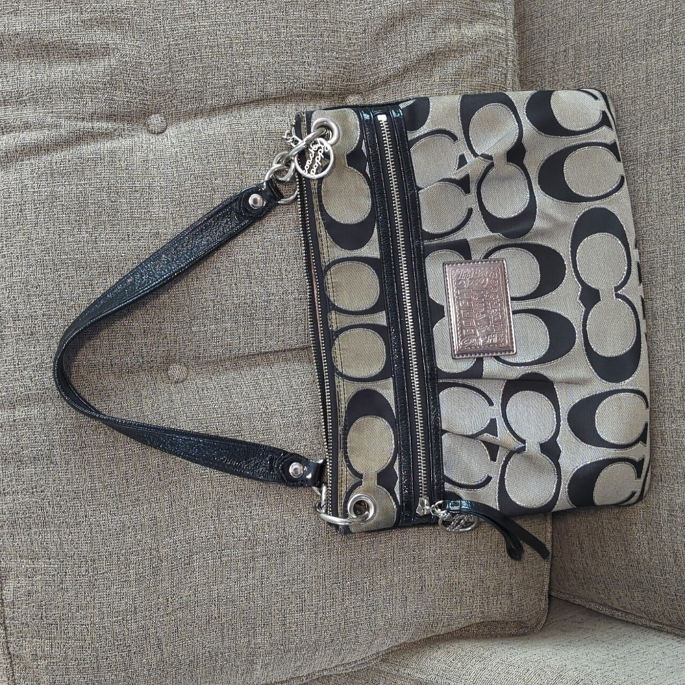 Coach Poppy Signature Shoulder Bag C1193-17047